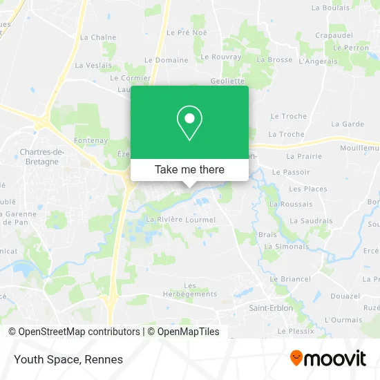 Espace Jeunes map
