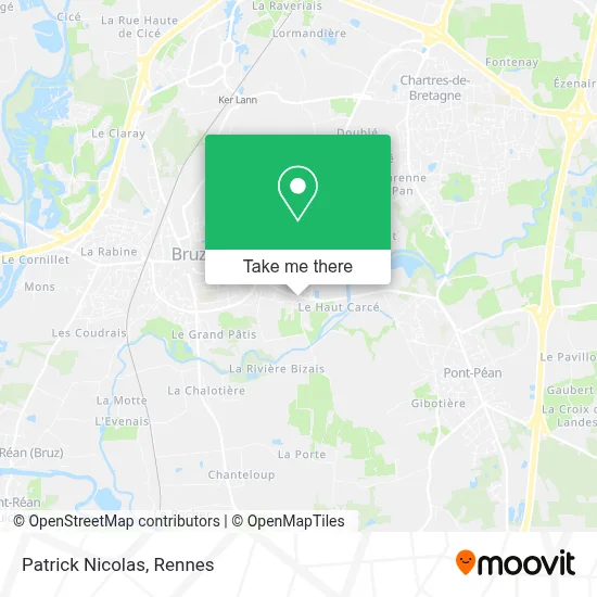 Patrick Nicolas map