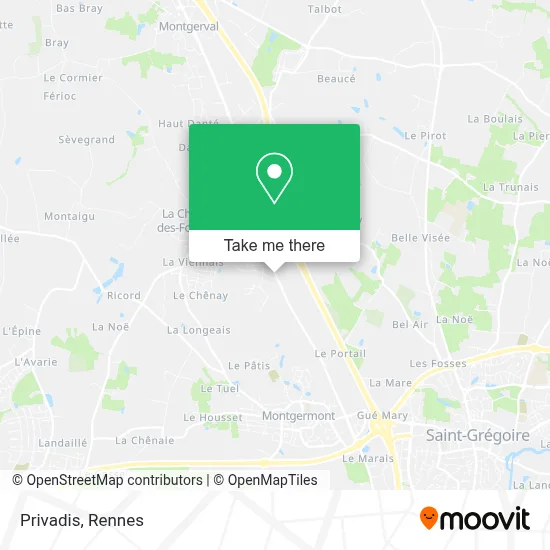 Privadis map