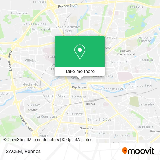 Sacem map