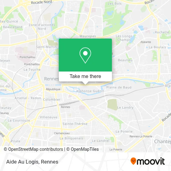 Aide Au Logis map