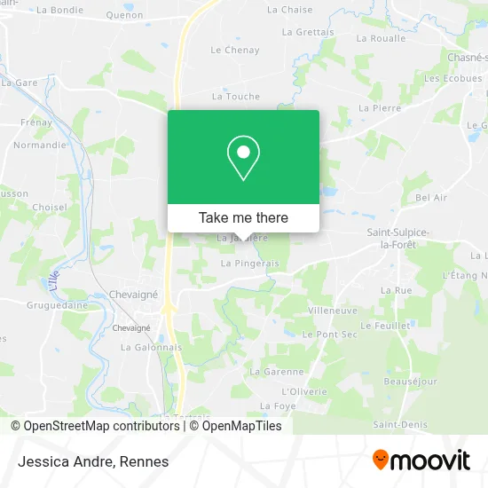 Mapa Jessica Andre