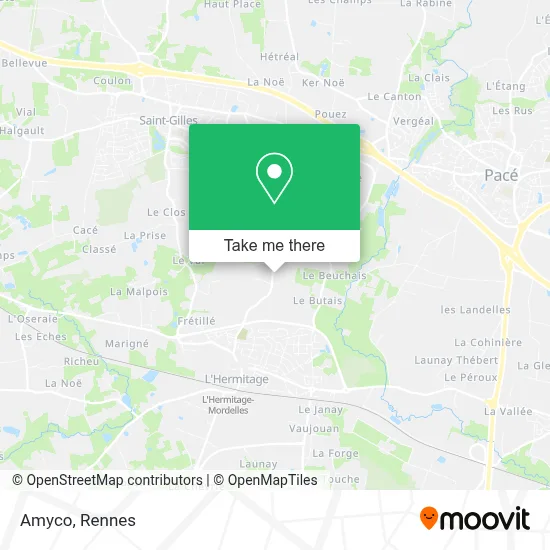 Amyco map