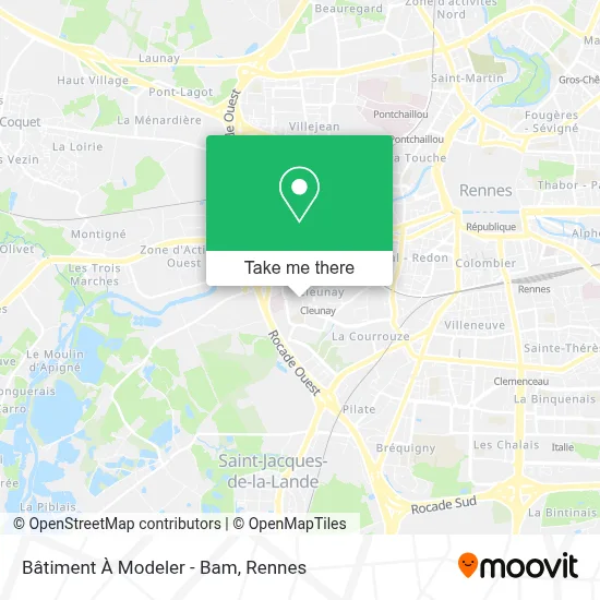 Bâtiment À Modeler - Bam map