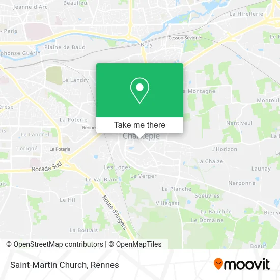 Église Saint-Martin map