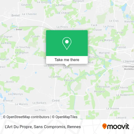 L’Art Du Propre, Sans Compromis map