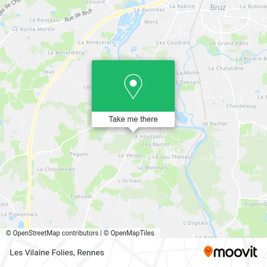 Les Vilaine Folies map