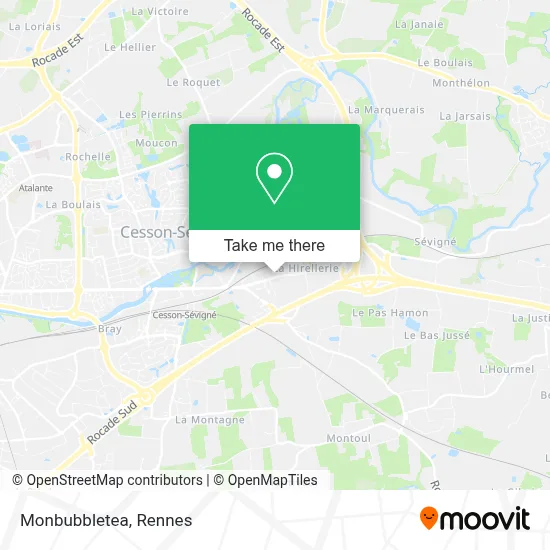 Monbubbletea map