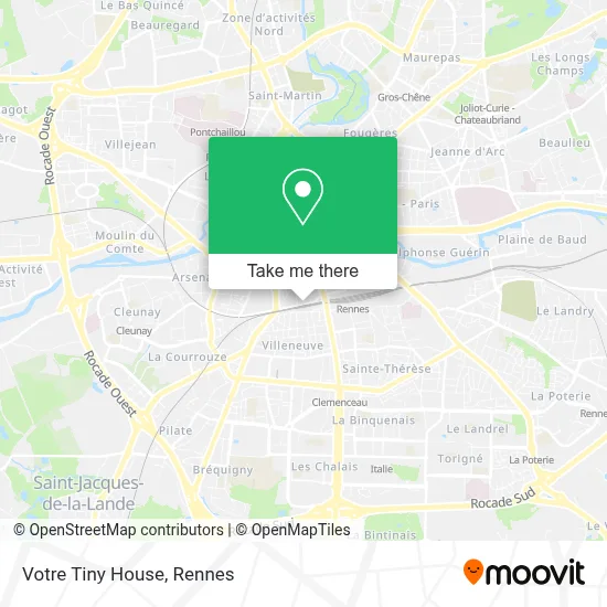 Votre Tiny House map