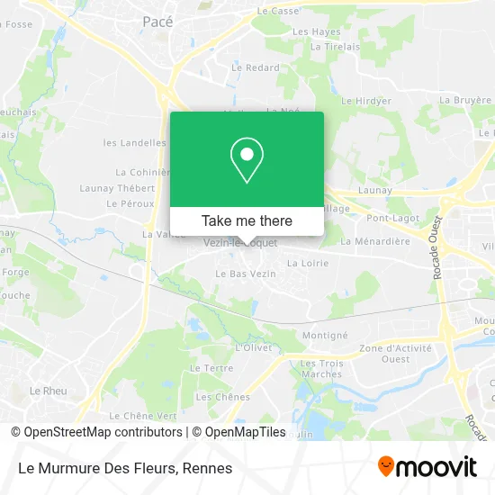 Le Murmure Des Fleurs map