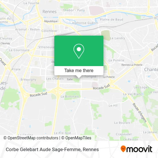 Corbe Gelebart Aude Sage-Femme map