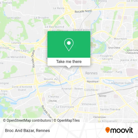 Broc And Bazar map
