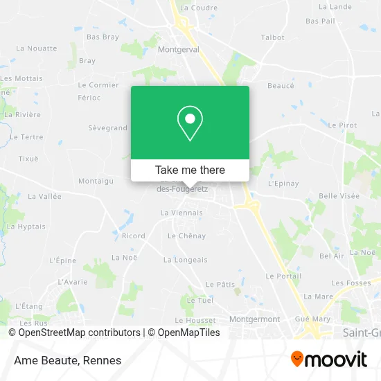 Ame Beaute map