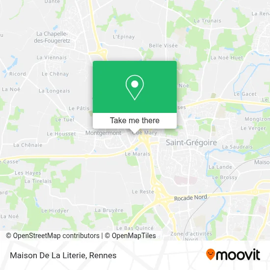 Maison De La Literie map