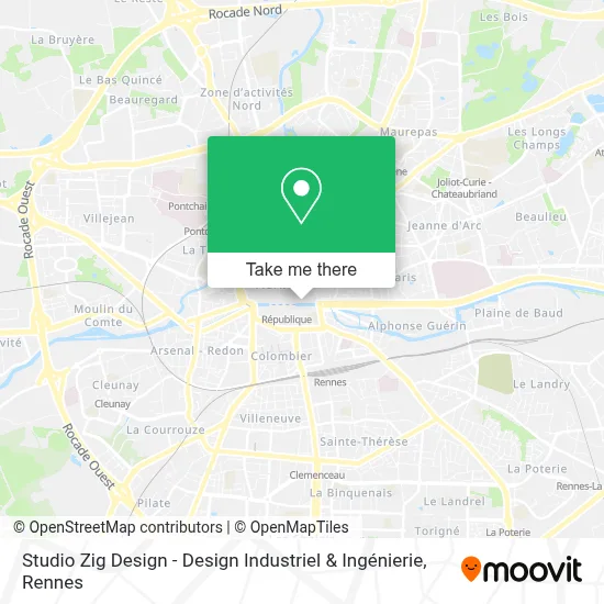 Studio Zig Design - Design Industriel & Ingénierie map