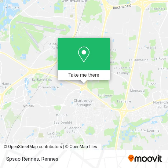 Spsao Rennes map