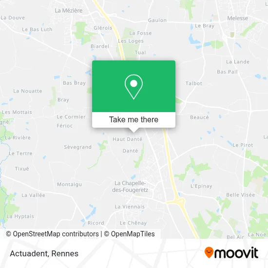 Actuadent map