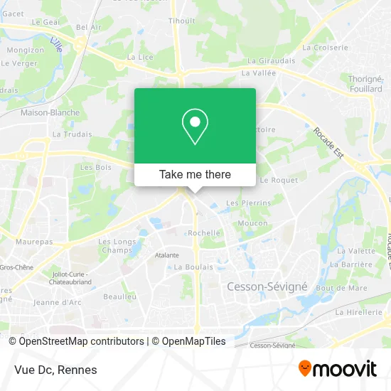 Vue Dc map