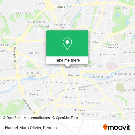 Huchet Marc-Olivier map