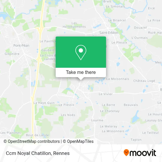Ccm Noyal Chatillon map