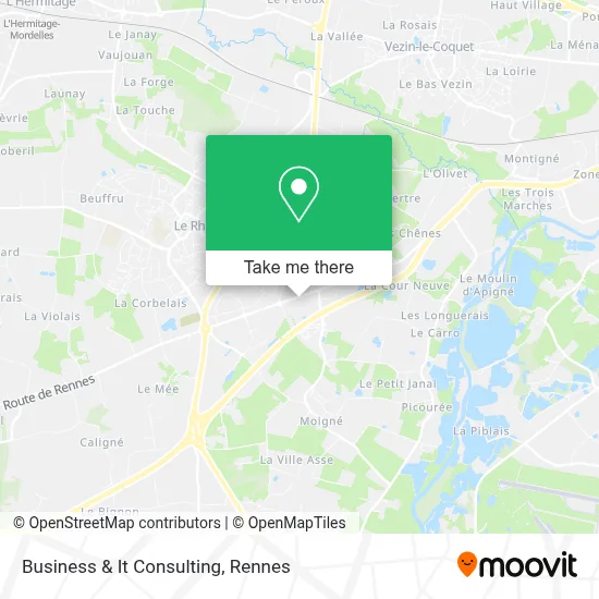 Business & It Consulting map