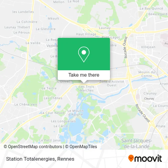 Station Totalenergies map
