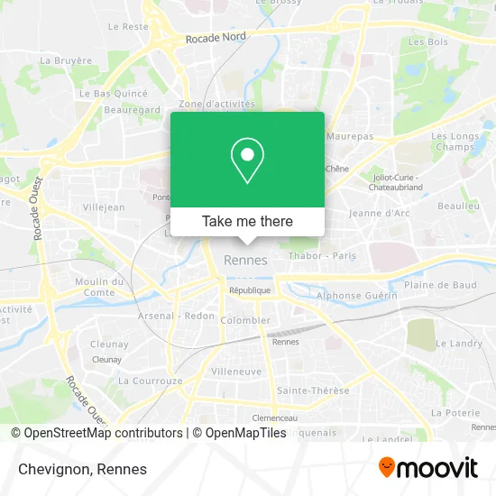 Mapa Chevignon
