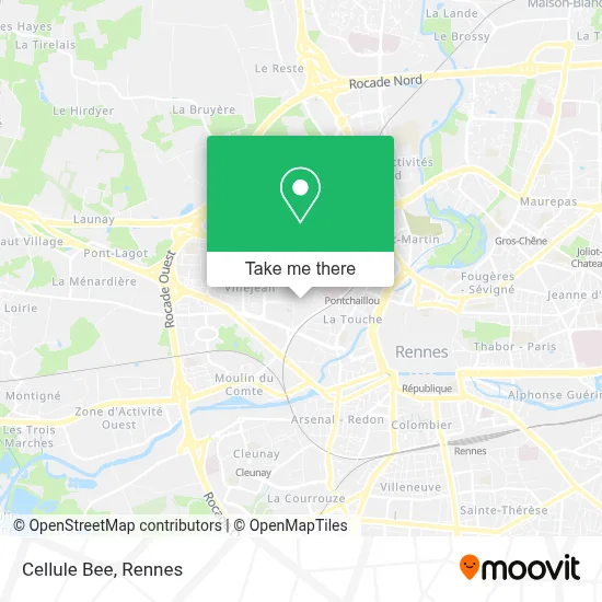 Cellule Bee map