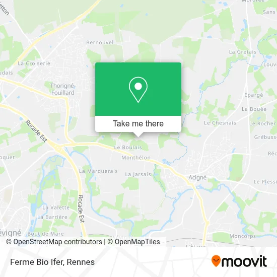 Ferme Bio Ifer map