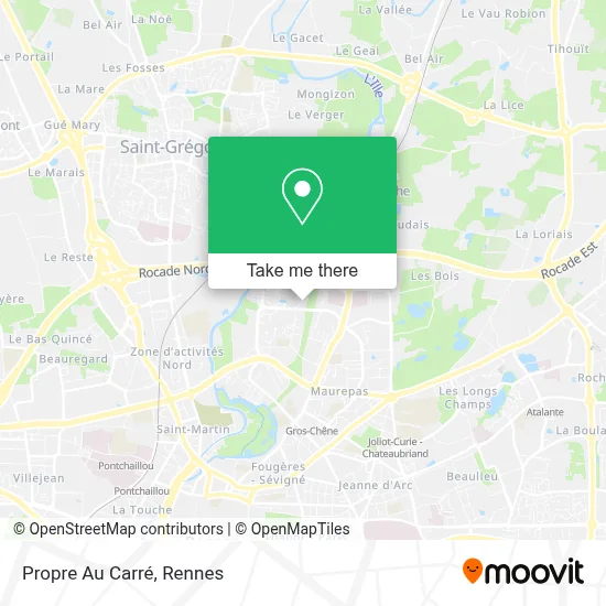 Propre Au Carré map