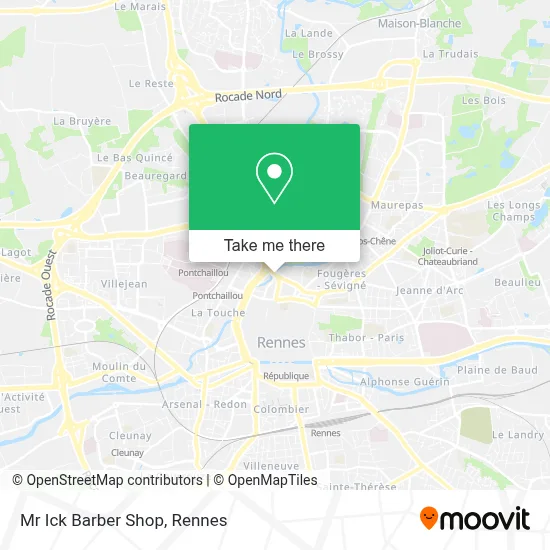 Mr Ick Barber Shop map