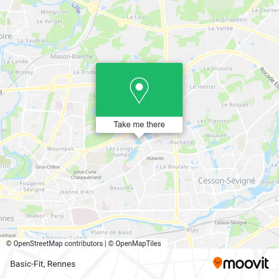 Basic-Fit map