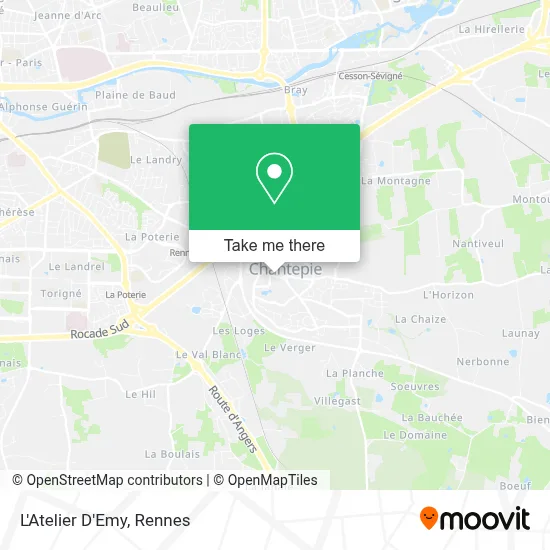 L'Atelier D'Emy map