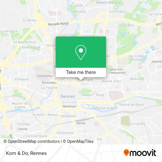 Kom & Do map