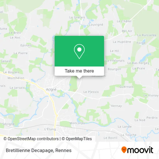 Bretillienne Decapage map