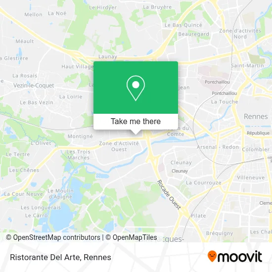 Ristorante Del Arte map