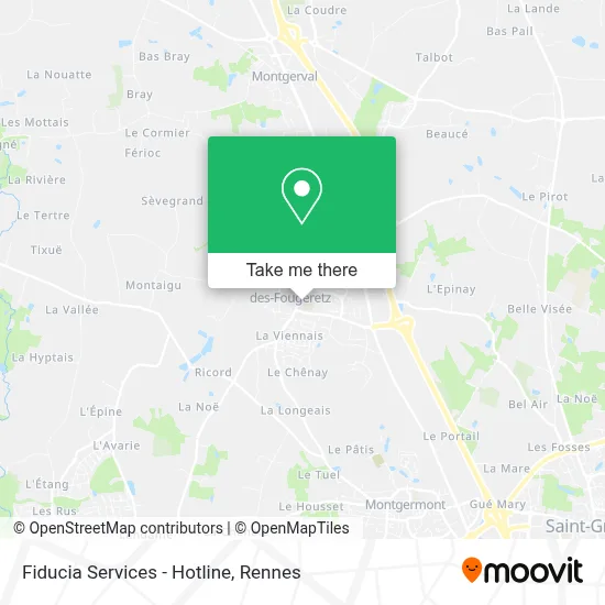 Fiducia Services - Hotline map