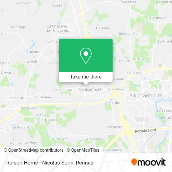 Raison Home - Nicolas Sorin map