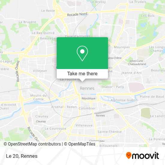 Le 20 map