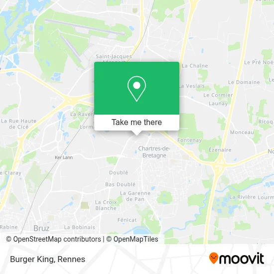 Burger King map