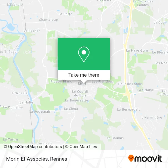 Morin Et Associés map