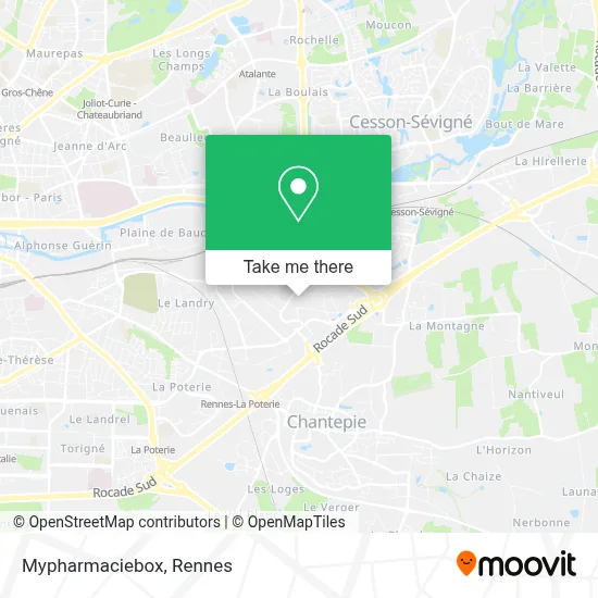 Mypharmaciebox map