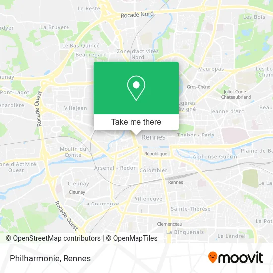 Philharmonie map