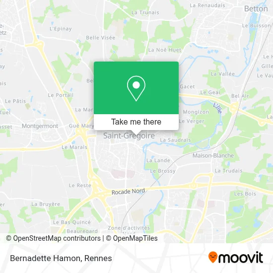 Bernadette Hamon map