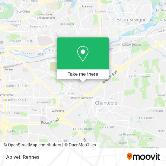 Apivet map