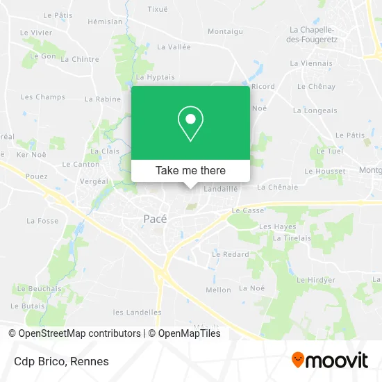 Cdp Brico map