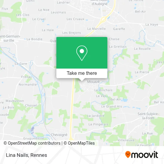 Lina Nails map