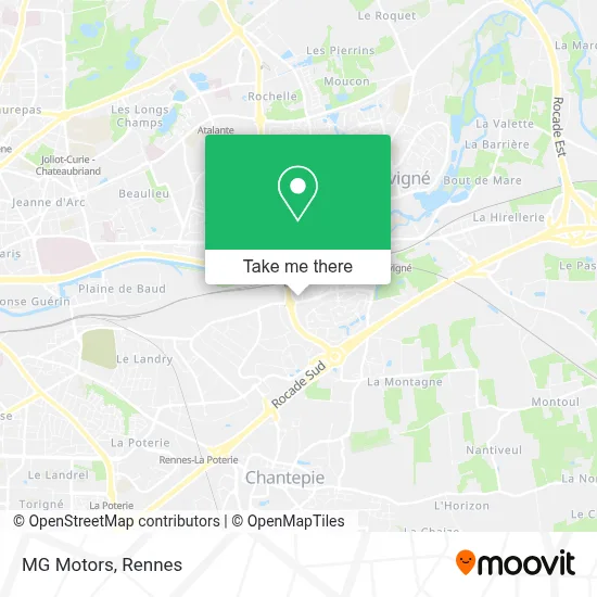 Mg Motors map