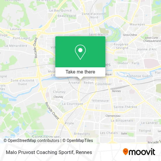 Malo Pruvost Coaching Sportif map