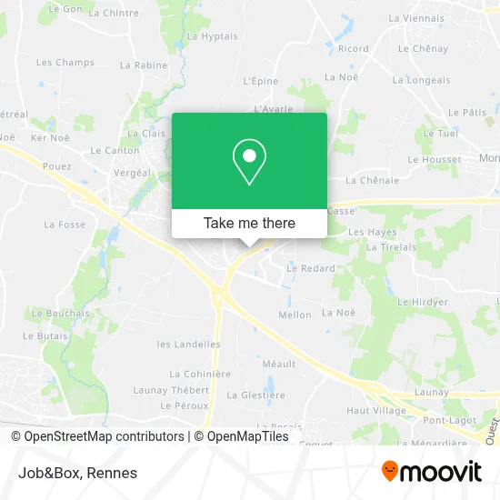 Job&Box map
